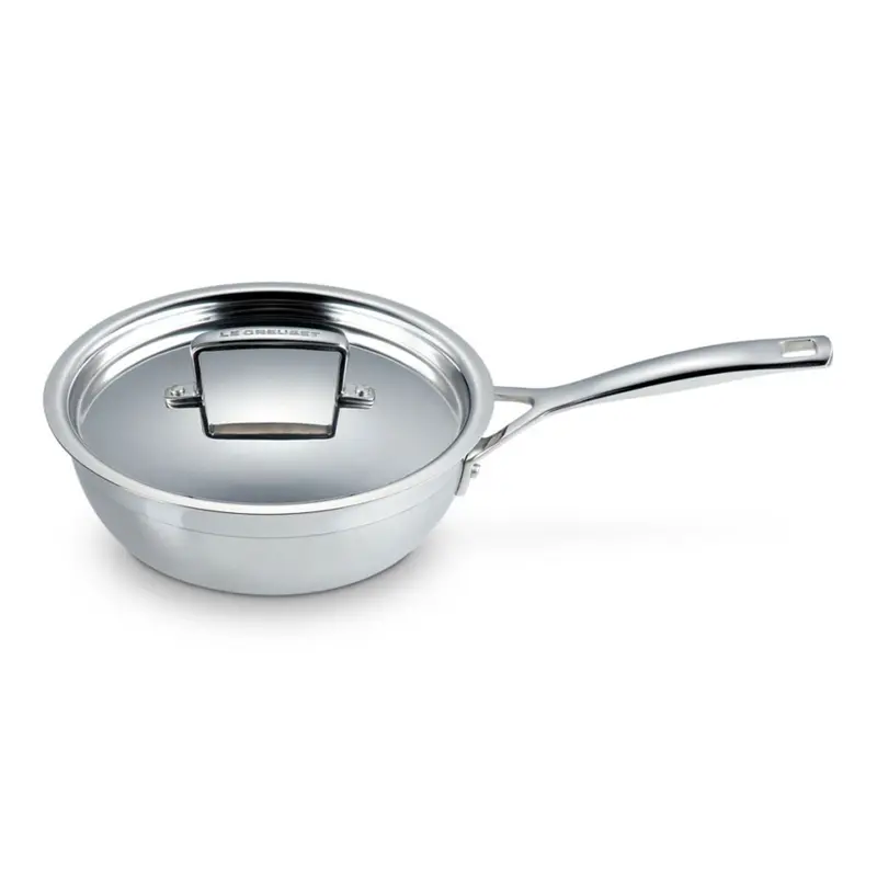 3-Ply Stainless Steel Non-Stick Chef’S Pan – 20 Cm Diameter 1