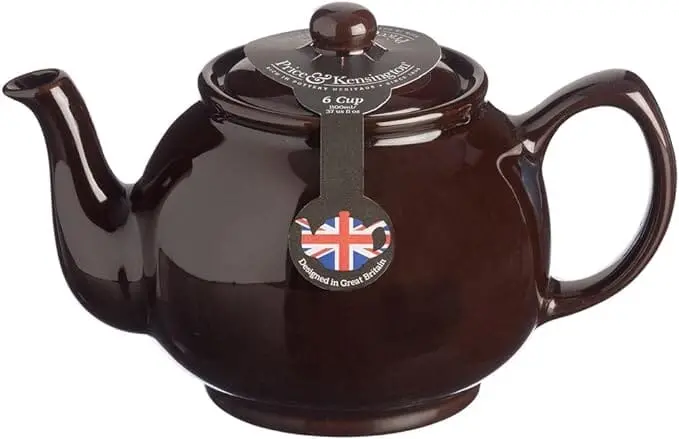 6-Cup Ceramic Teapot – Matte Black Finish By Price & Kensington 1