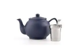 6-Cup Ceramic Teapot – Navy Blue Finish By Price & Kensington 1