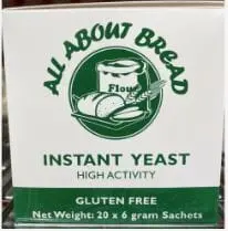 All About Bread Instant Yeast – 20 X 6G Portion Packs 1
