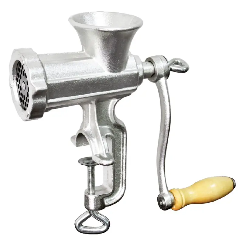 Appetito Cast Iron Manual Meat Grinder – Heavy-Duty No.8 Mincer For Home Butchery 1
