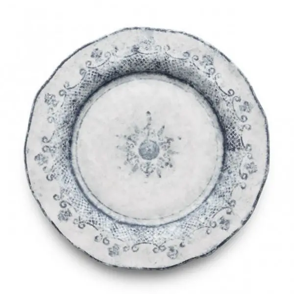 Arte Italica Burano Dinner Plate With Hand-Painted Accent 1