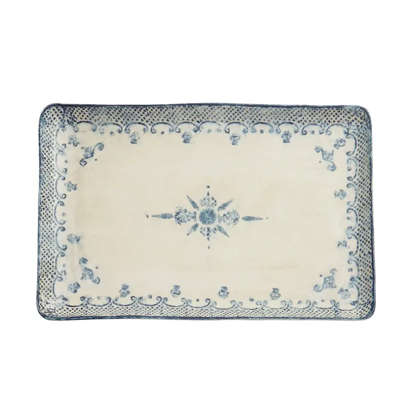 Arte Italica Burano Large Rectangular Platter – Statement Serving Piece 1