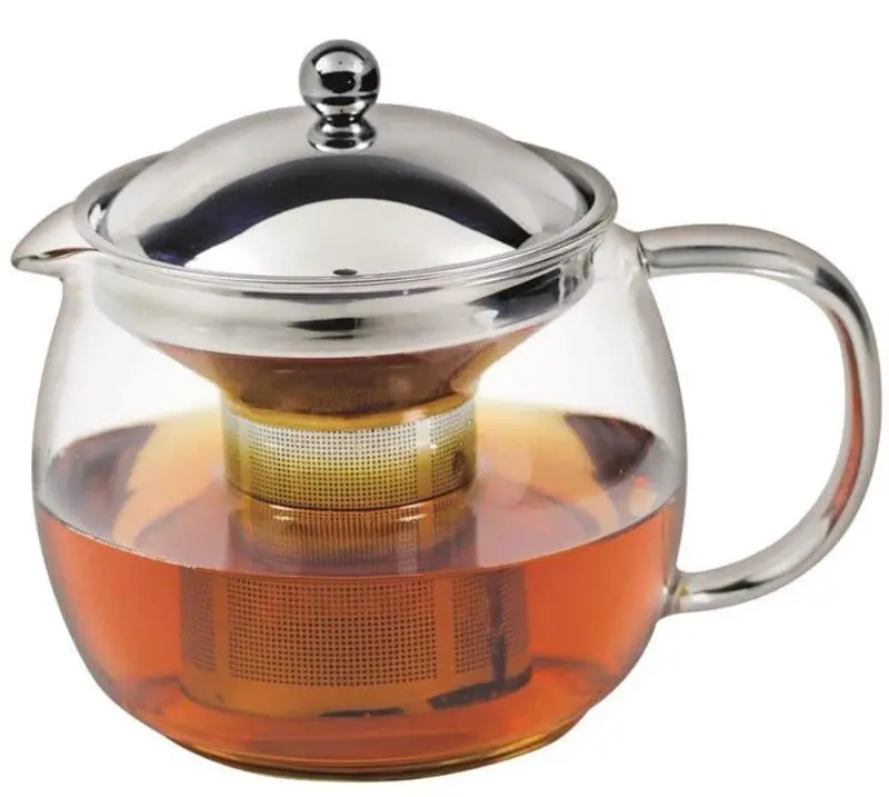 Avanti Ceylon 1.25L Glass Teapot With Elegant Design 1