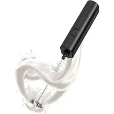 Avanti Little Whipper Handheld Milk Frother (Black) 1