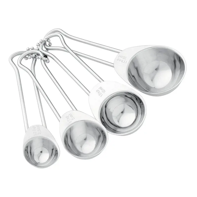 Avanti Professional Measuring Spoon Set – 4-Piece Stainless Steel 1