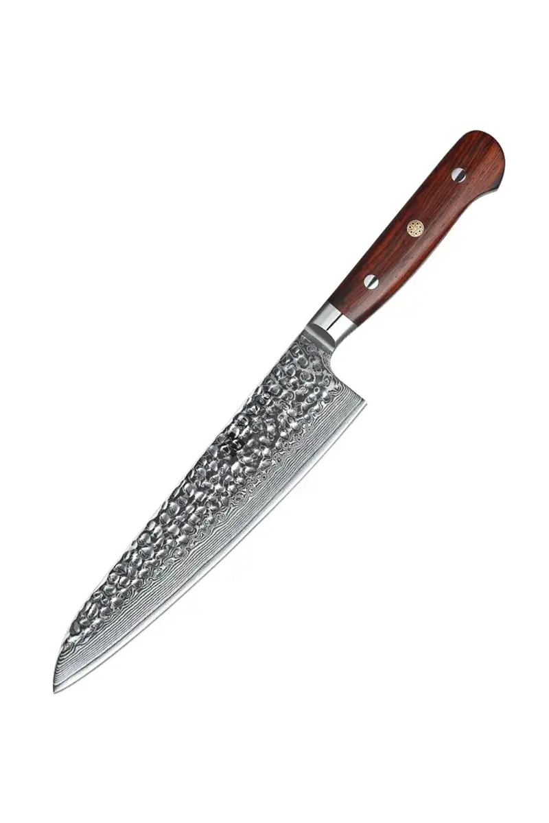 B9 Damascus Steel Knife Set – Xinzuo Custom Assembly Line 1