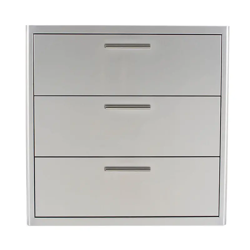 Blaze 30-Inch Triple-Access Stainless Steel Grill Enclosure 1