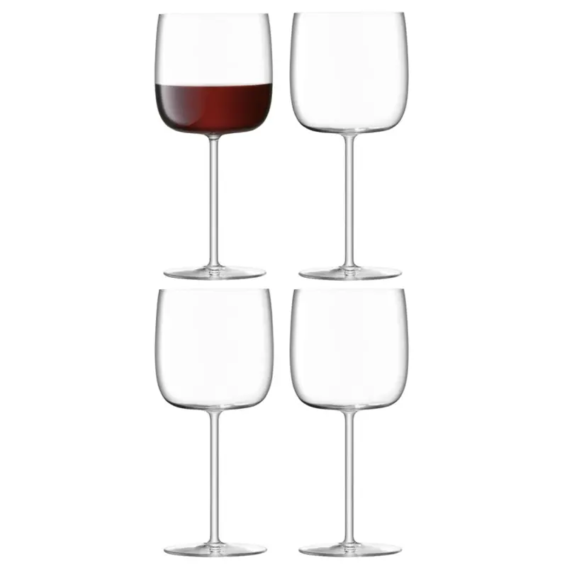 Borough Wine Glass Set – Four 450 Ml Premium Stemmed Glasses (Special Buy) 1