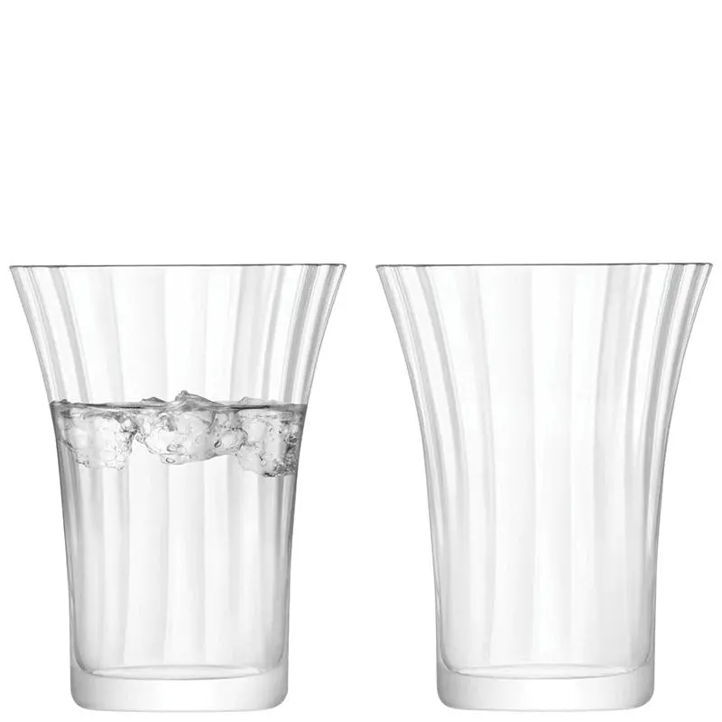Clear Optic Tumblers – Aurelia Set Of 2 (340 Ml) 1