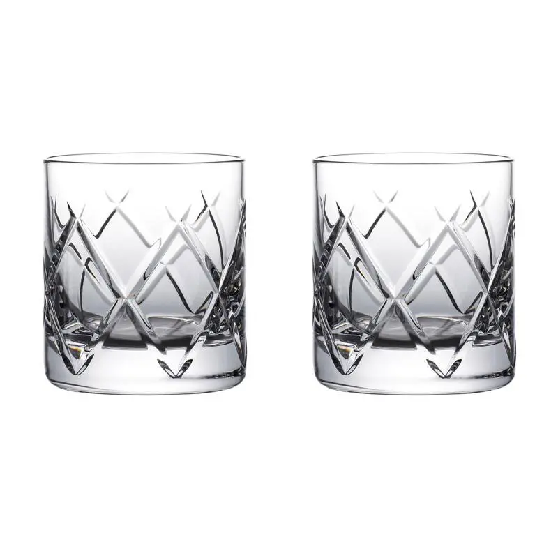 Connoisseur Olann Pair Of 350Ml Clear Straight-Sided Tumblers 1