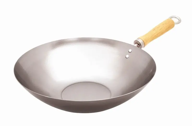Cuisena 30Cm Stir-Fry Wok – Heavy-Gauge Stainless Steel 1