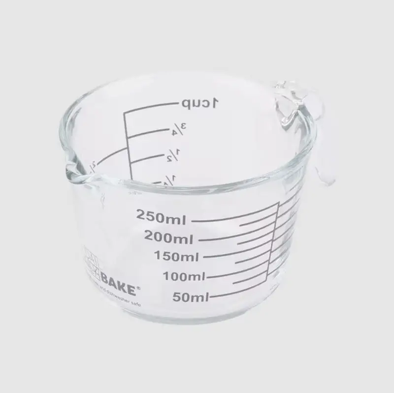 Daily Bake Borosilicate Measuring Jug – 250Ml (1 Cup) 1