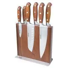 Essteele 7-Piece Magnetic Knife Block Set With Accessories 1