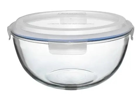 Glasslock Large 6 L Glass Mixing And Storage Bowl 1