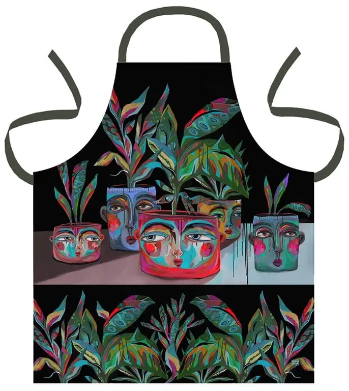 Grow Boldly Motif Apron – Inspirational Garden & Kitchen Wear By Rikaro 1