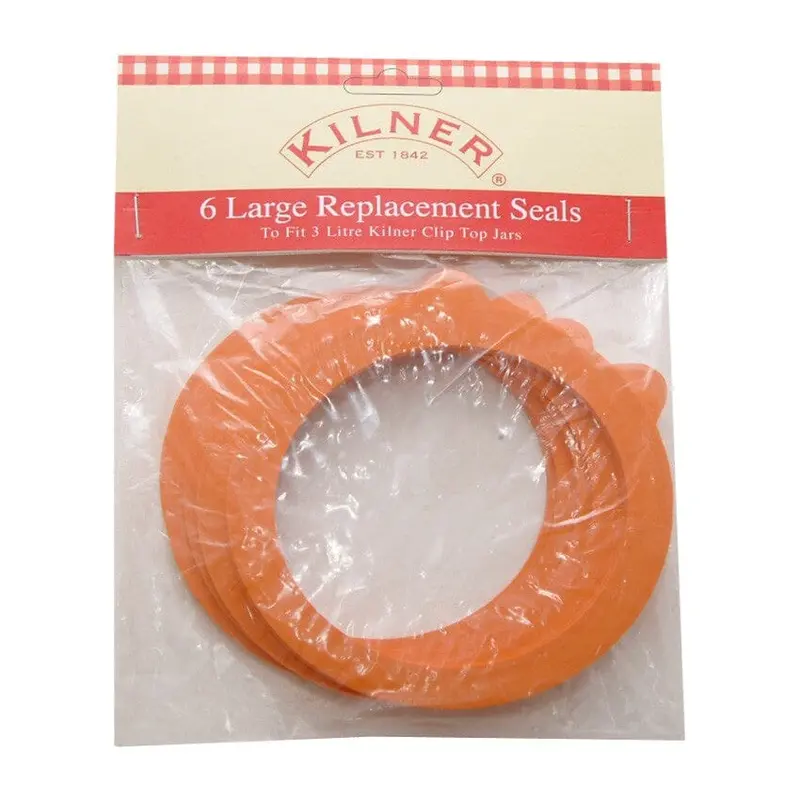 Kilner 3-Litre Wide-Mouth Jar Rubber Seals – Pack Of 6 1