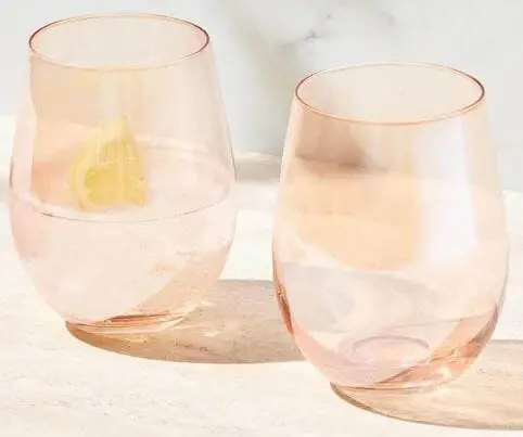 Maxwell & Williams Glamour Coral Stemless Wine Tumblers – 540Ml Set Of 2 1