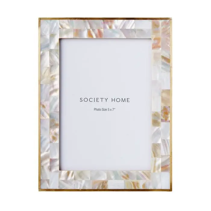 Mother-Of-Pearl Inlaid 5X7 Inch Photo Frame 1