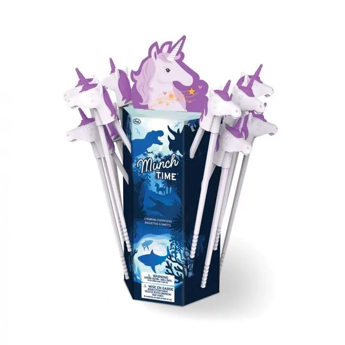 Munchtime Unicorn-Themed Chopsticks – Fun Kids’ Utensils 1