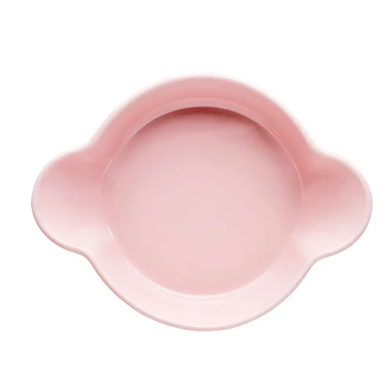 Piccadilly Pair Of Small Oven Dishes – 17.5Cm Diameter Each, Pastel Pink Set 1