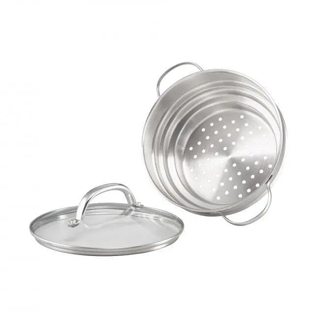 Raco Cuisine Multi-Size Stainless Steel Steamer Set – 16/18/20Cm With Lid 1