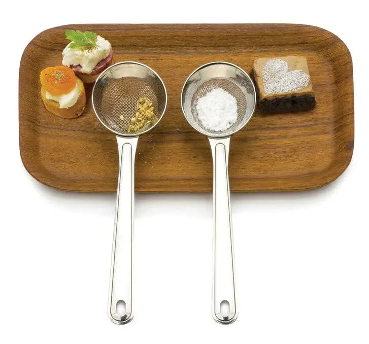 Rsvp Endurance Stainless Steel Mini Sifters – 2-Piece Set (13 Cm × 18 Cm) 1