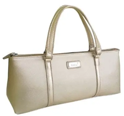 Sachi Champagne Gold Insulated Wine Purse 1